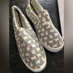 Isaac Mizrahi Rossi Cat Print - Slip On Sneaker